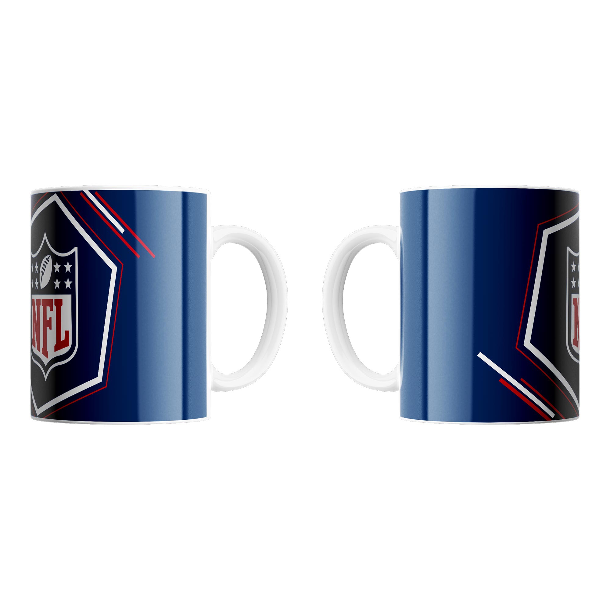 NFL Shield Hexagon Jumbo NFL Mug (440 ml)
