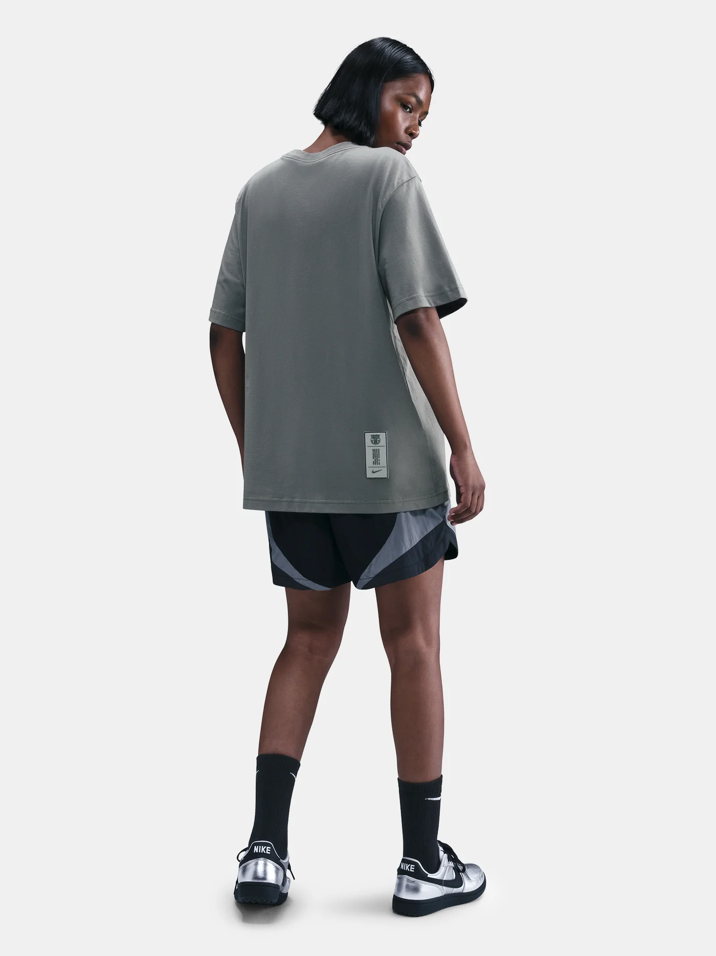 Tee Barça Nike grey - Women