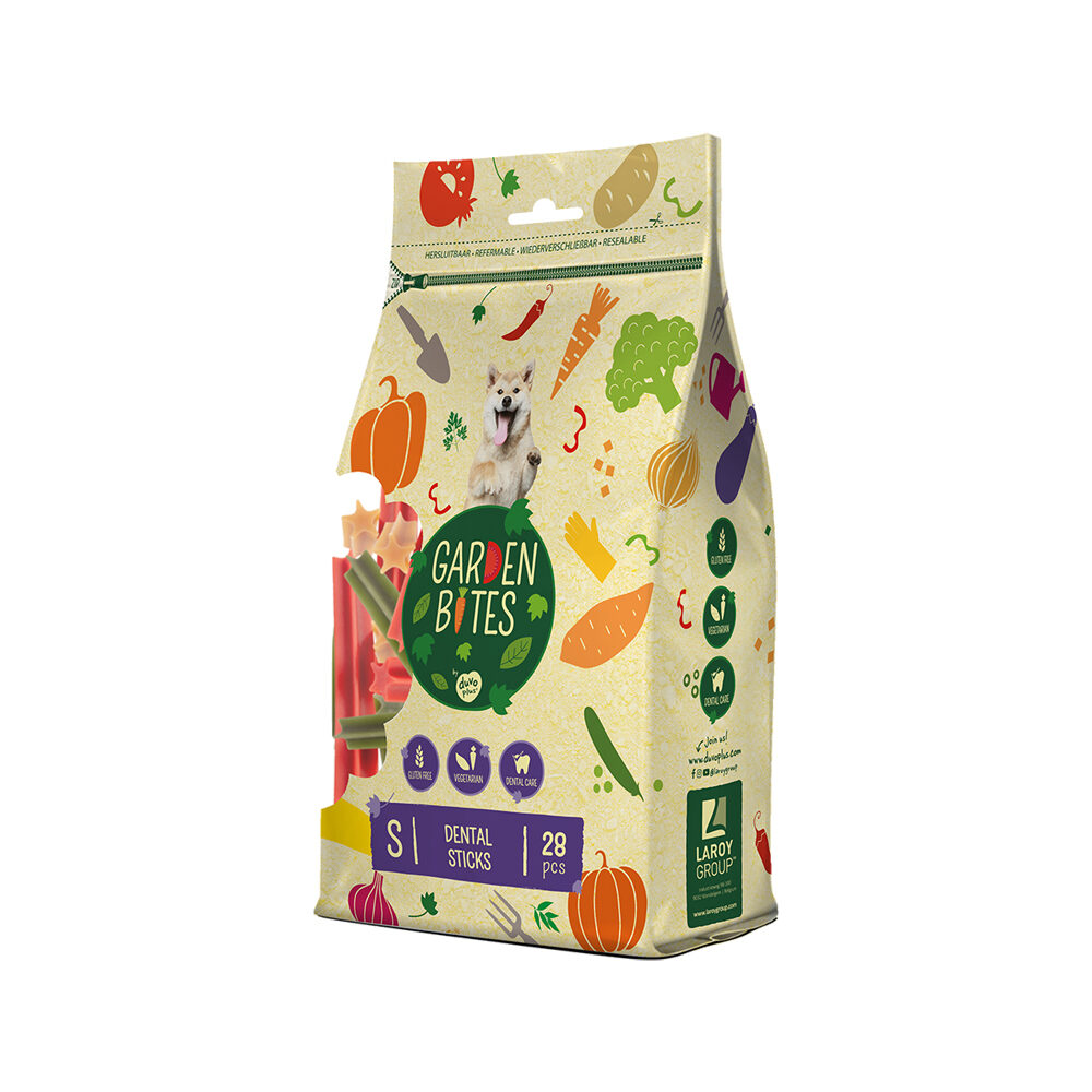 Duvo+ Garden Bites Dental Sticks - L - 14 pieces