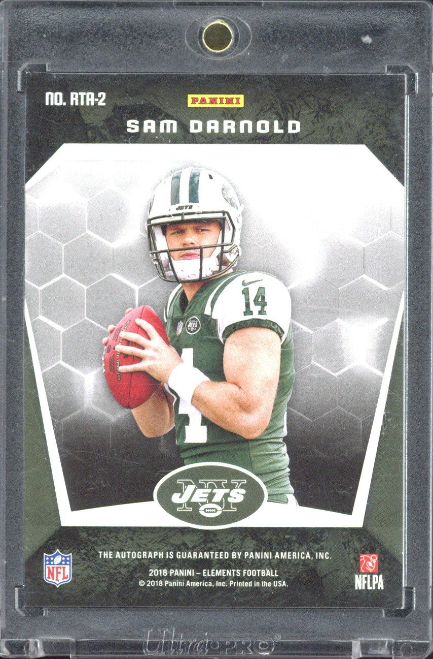 2018 Panini Elements Sam Darnold Rookie Titanium Autograph /99 #RTA-2