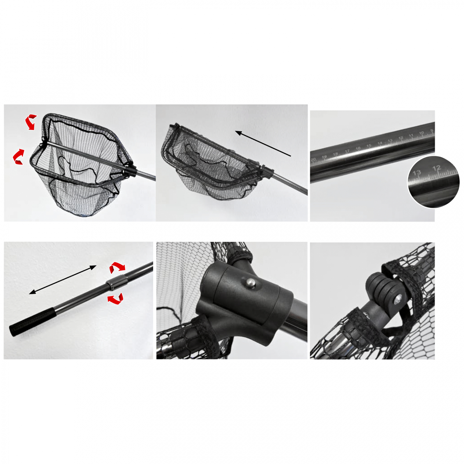 Behr Large fish landing net OCTAplus