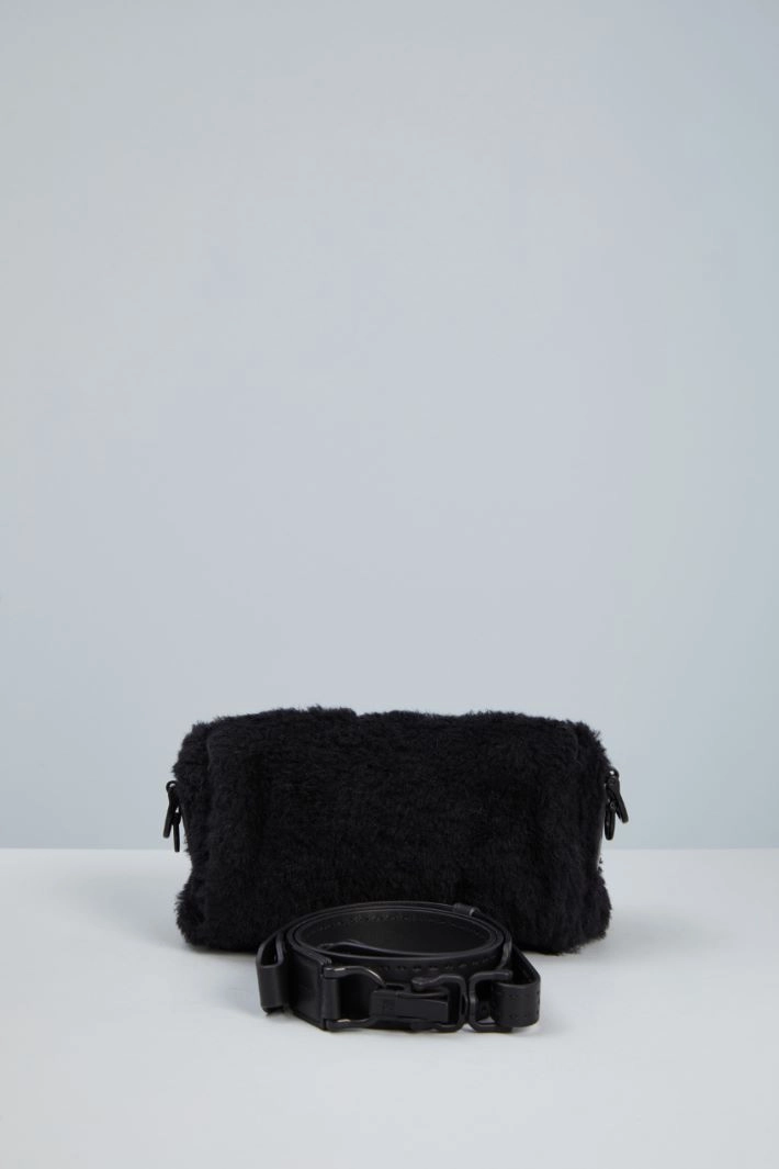 Alpaca cylinder bag - BLACK
