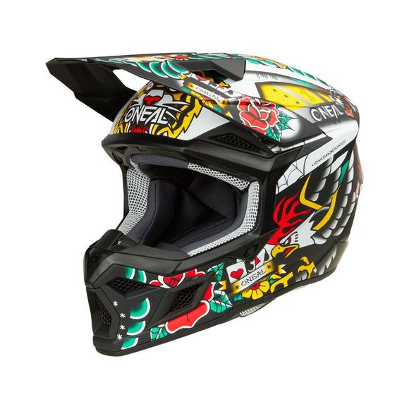 O'Neal 3SRS cross helmet - INKED - CHILDREN - MulticolorRef: OL2055
