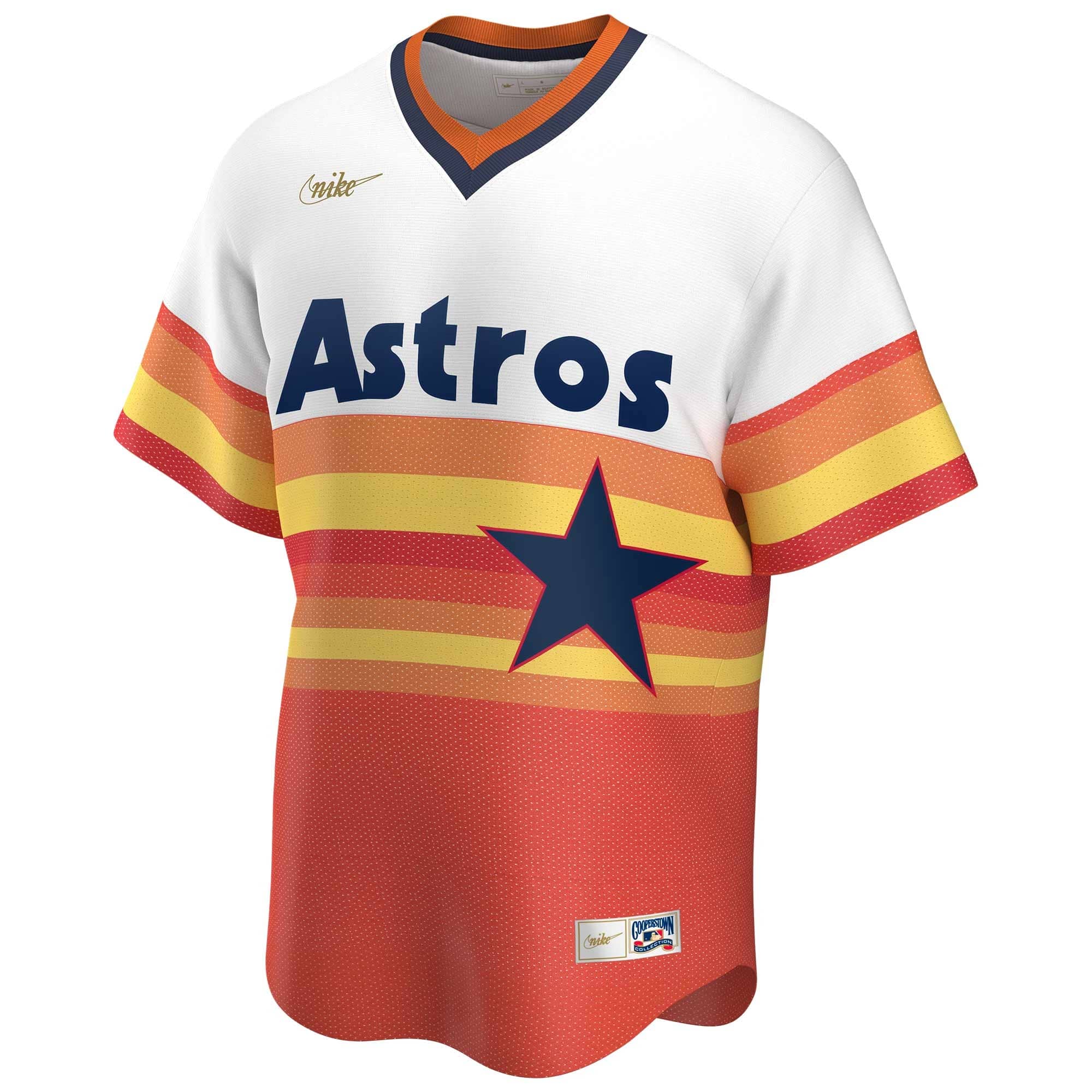 Houston Astros Cooperstown Collection Nike MLB Jersey Rainbow