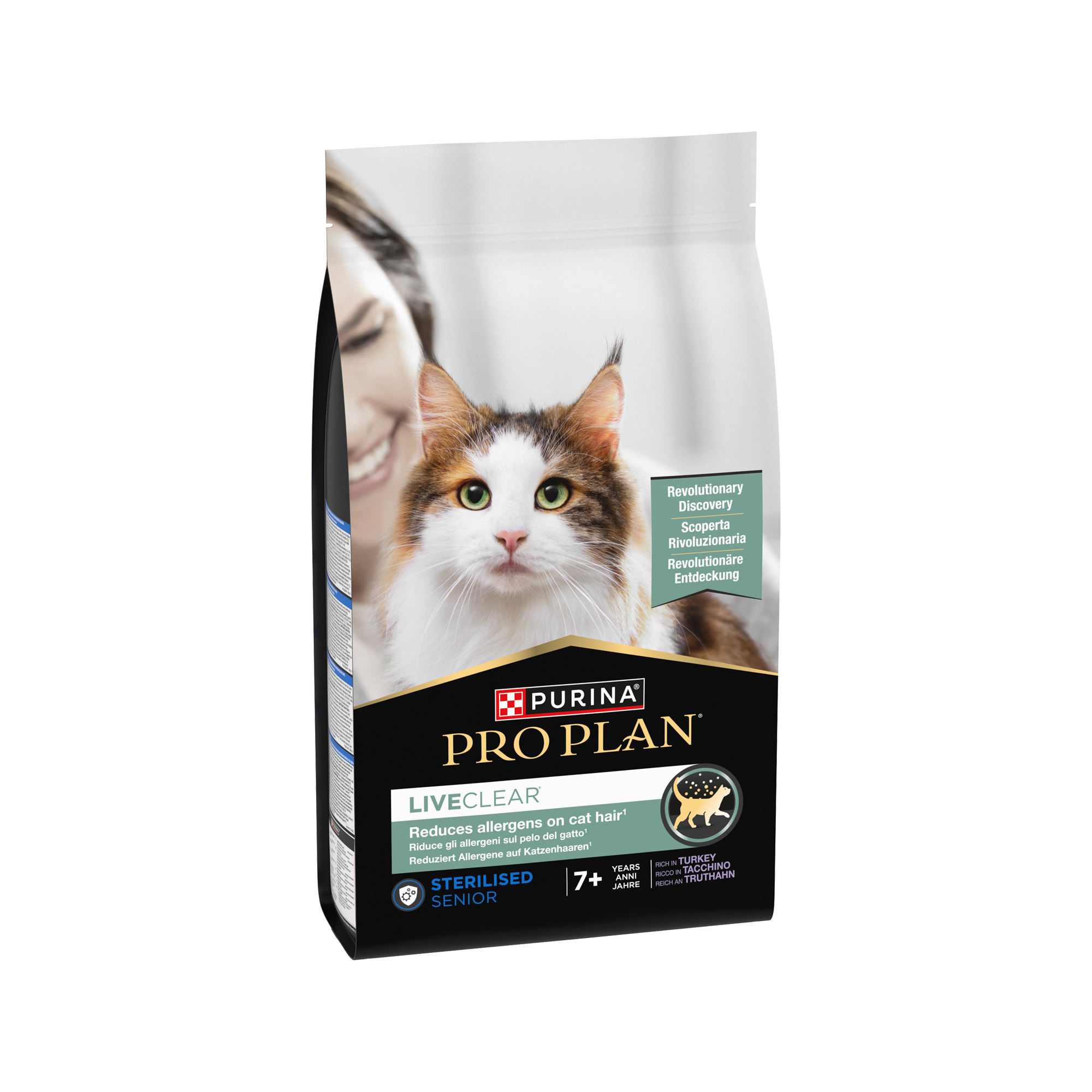 Purina Pro Plan LiveClear Sterilised Senior Cat Food - 1,4kg