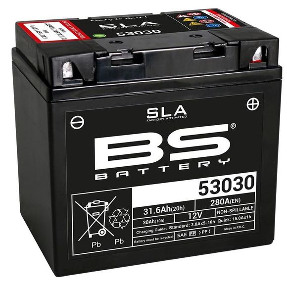 Batterie BS Battery SLA 53030 ferme Type Acide Sans entretien/prête à l'emploiRef : 53030-SLA / 1080696