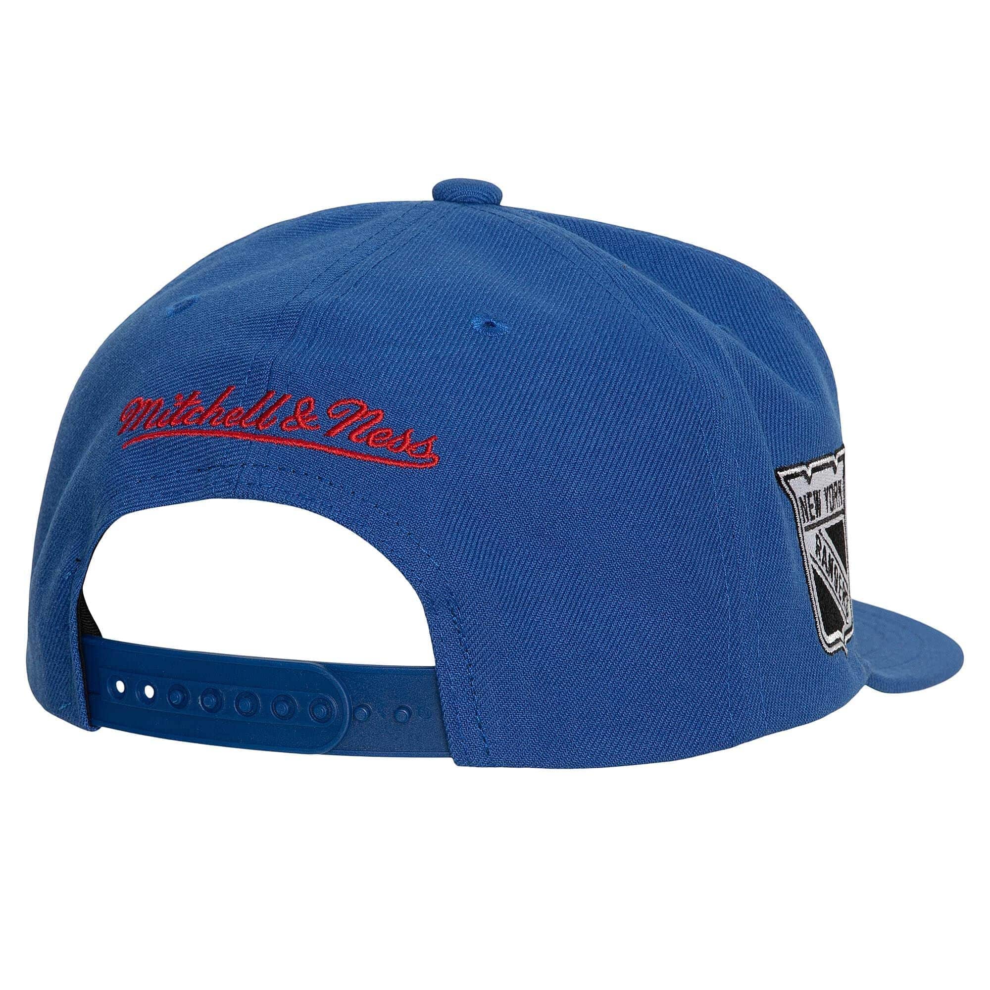 New York Rangers Flip Mitchell & Ness Snapback NHL Cap Blue