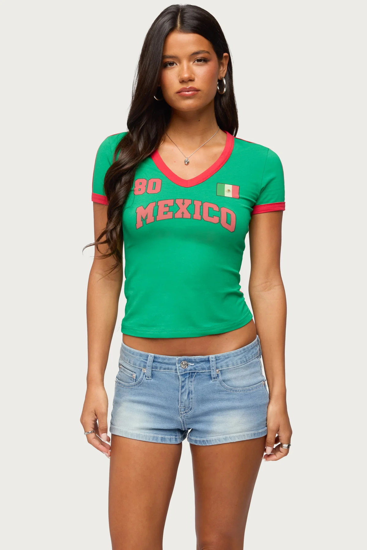 Mexico 08 V Neck T Shirt