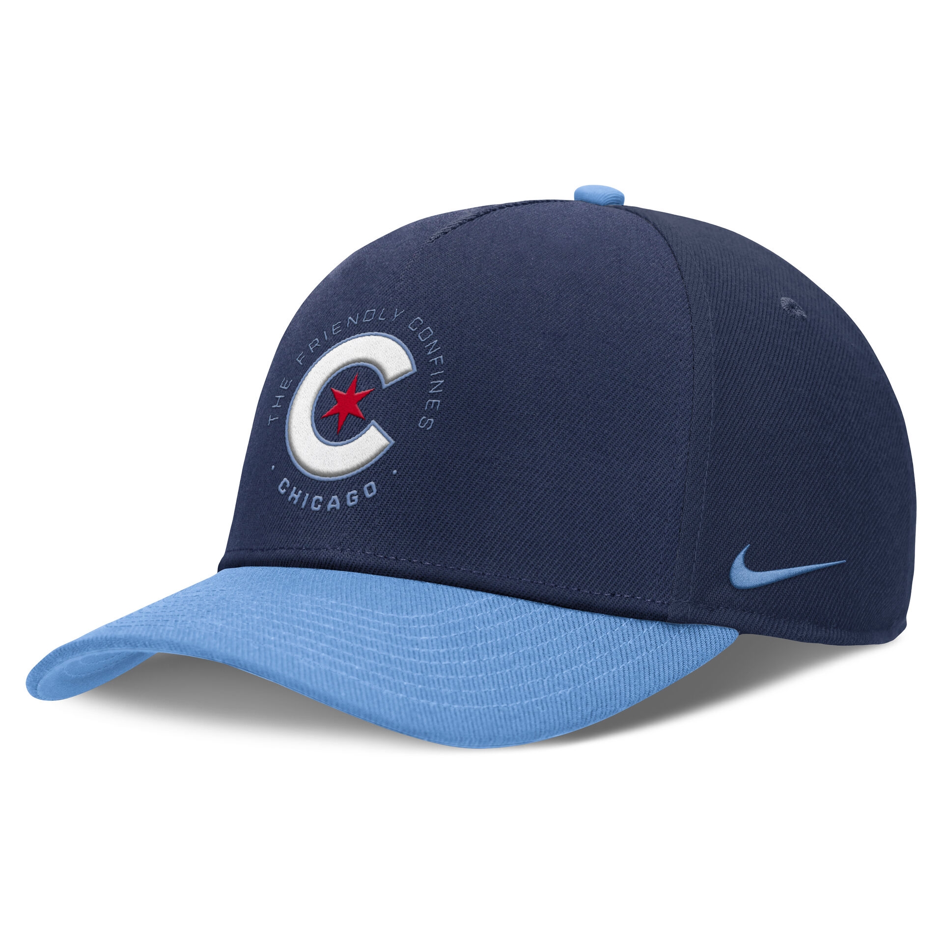Chicago Cubs City Connect Rise Adjustable MLB Cap Navy