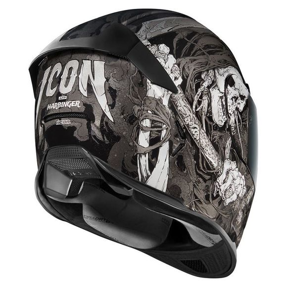 Full headset Icon airframe pro - harbinger - blackRef: IC0612