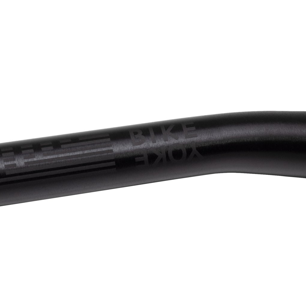 BikeYoke Barmate Al-7050 MTB Handlebar - 50mm Stack - Black Lasered