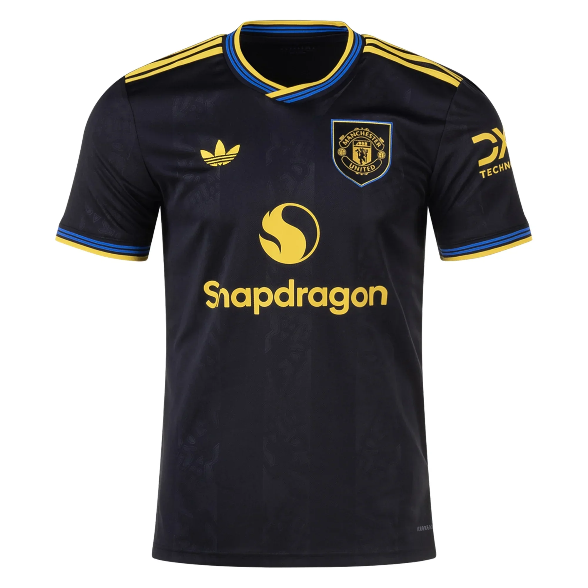 Manchester United Third Jersey 25/26 (Black/Preloved Yellow)