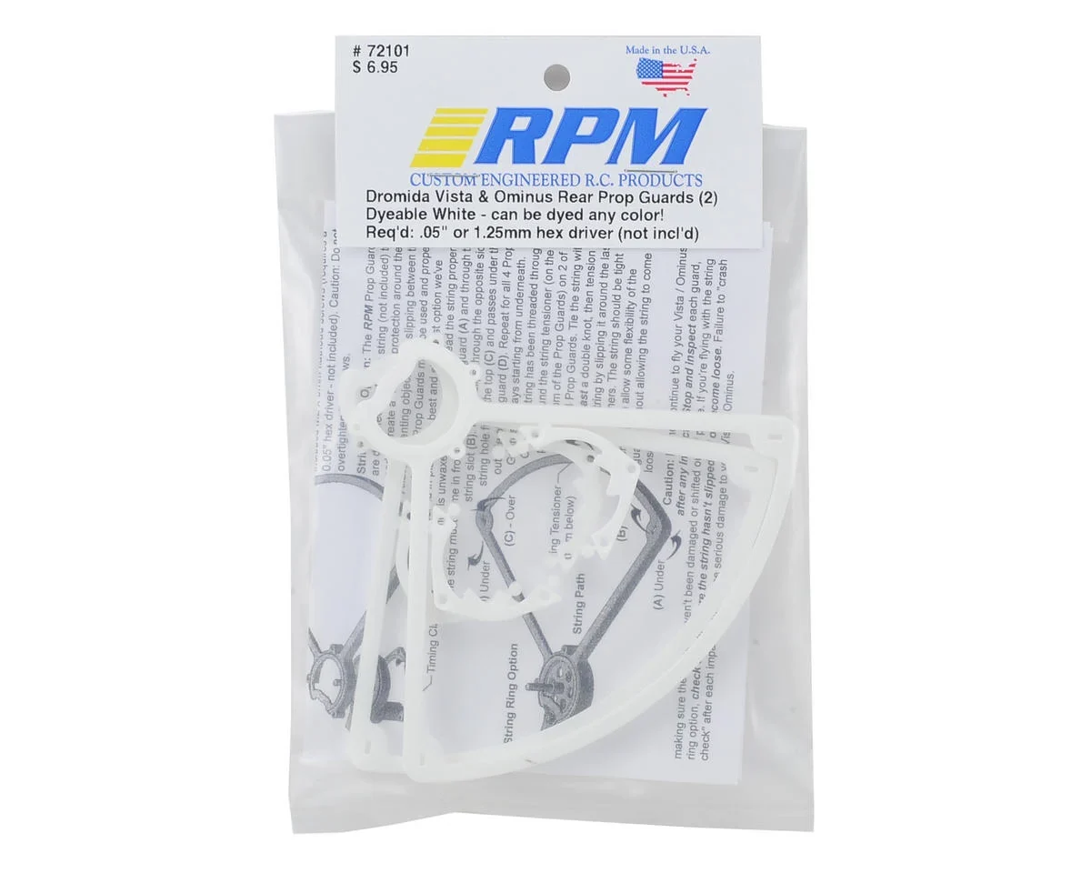 RPME 2101 72101 Dyeable White Rear Prop G