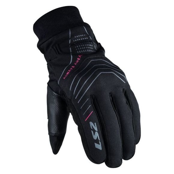 Ls2 Civis Lady Gloves - BlackRef: LS1376