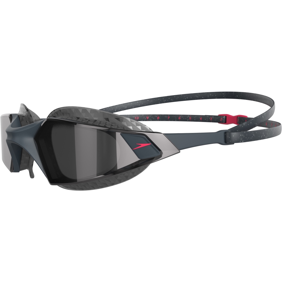 Speedo Aquapulse Pro Oxid Grey/Phoenix Red/Smoke Swimming Goggle