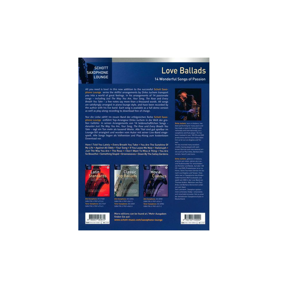 Schott Love Ballads A