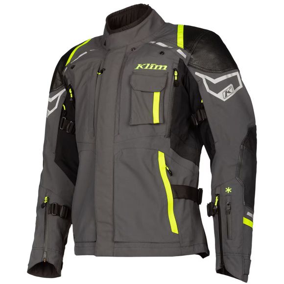 KLIM KODIAK Motorcycle Jacket - GORE-TEX® - SHORT VERSION - GreyRef: Kli0469