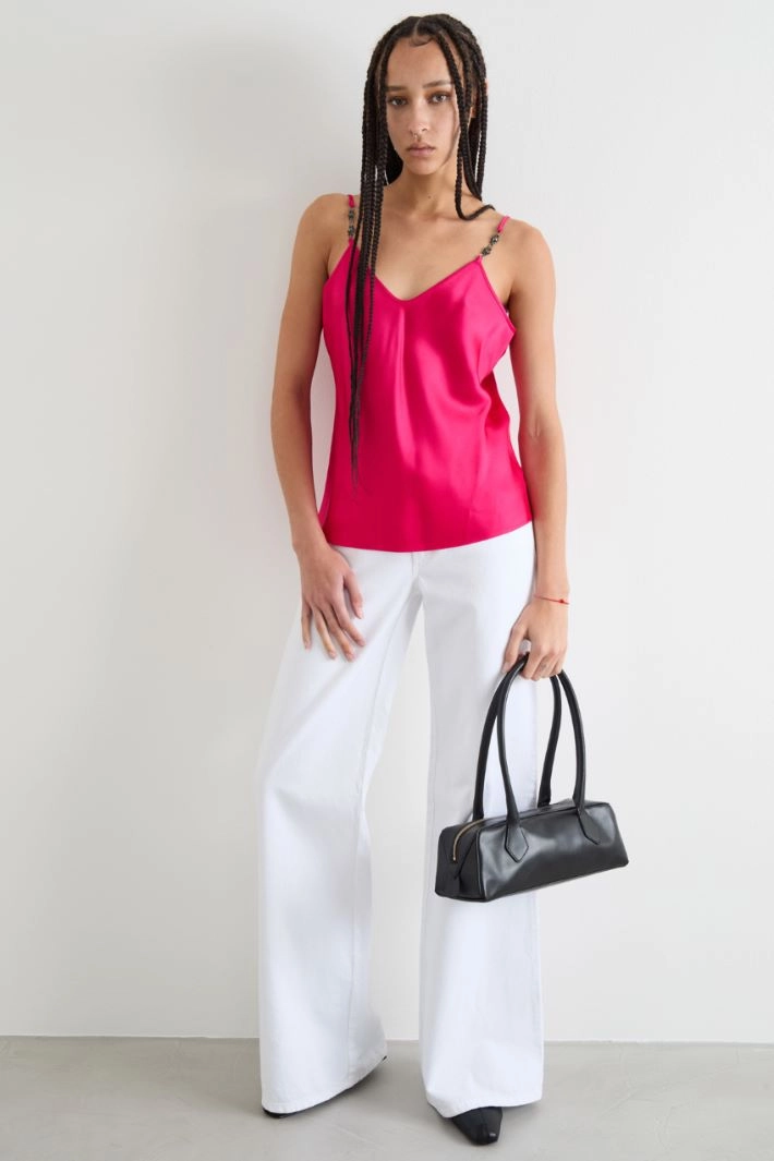 Wide-leg jeans - WHITE