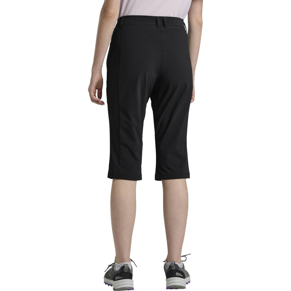 Jack Wolfskin Hikeout 3/4 Pants Women - regular - black