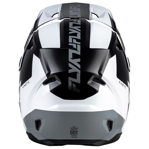 Fly KINETIC CREST 2026 cross helmet - Black / WhiteRef: FL1785