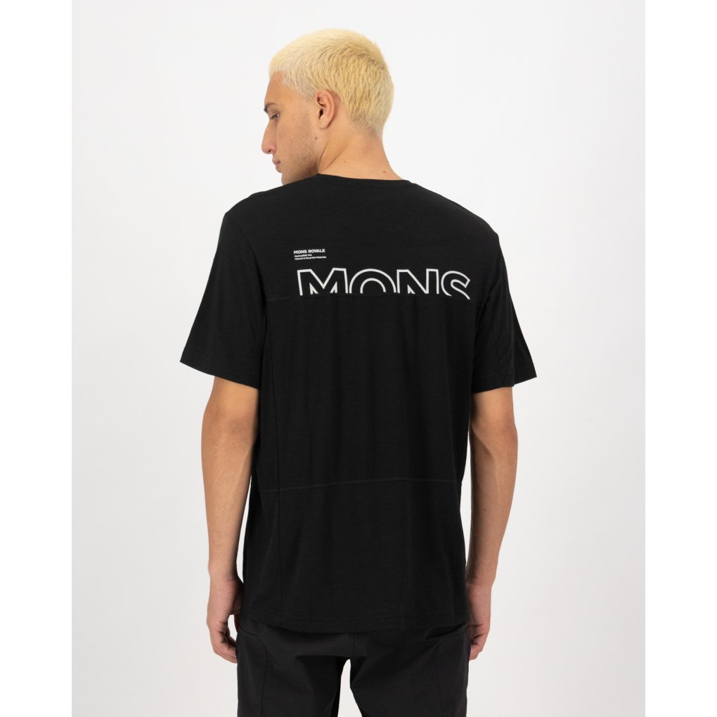 Mons Royale Tarn Merino T-Shirt Men - black