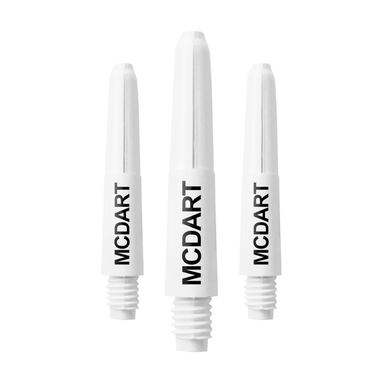 10 Satz Nylon Shafts mit Wunschdruck - 28 mm