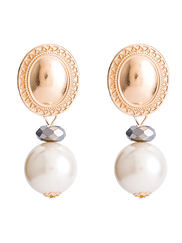 Geometric Drop Earrings