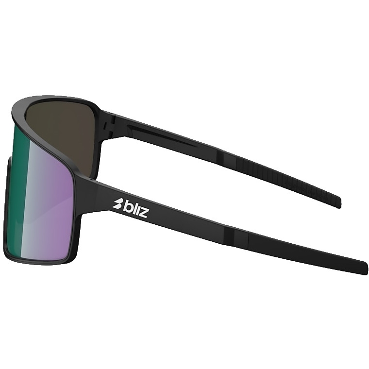 Bliz P001 XL Glasses - Matt Black - Brown Green Multi