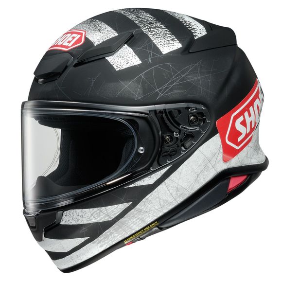Casque intégral Shoei NXR2 - SCANNER - Noir / BlancRef : SI0472