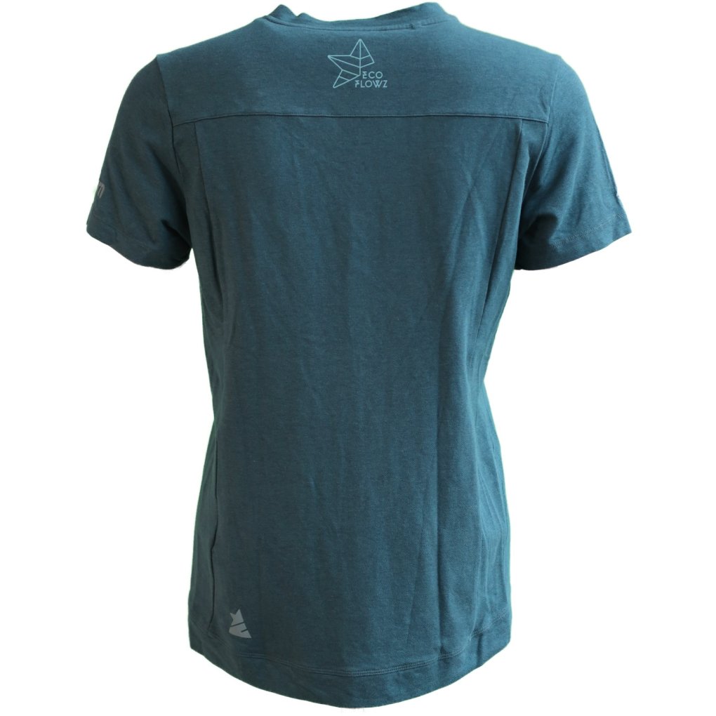 Zimtstern EcoFlowz Short Sleeve MTB-Shirt Women - deep teal
