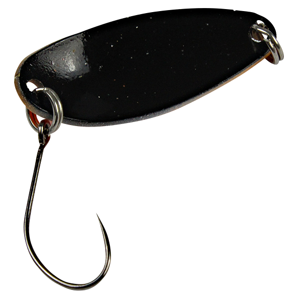 FTM Trout Spoon Break (2,2 g, Black\/Orange UV)