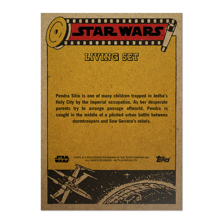 Topps UK - SW Living Set Card #415 - Pendra Siliu