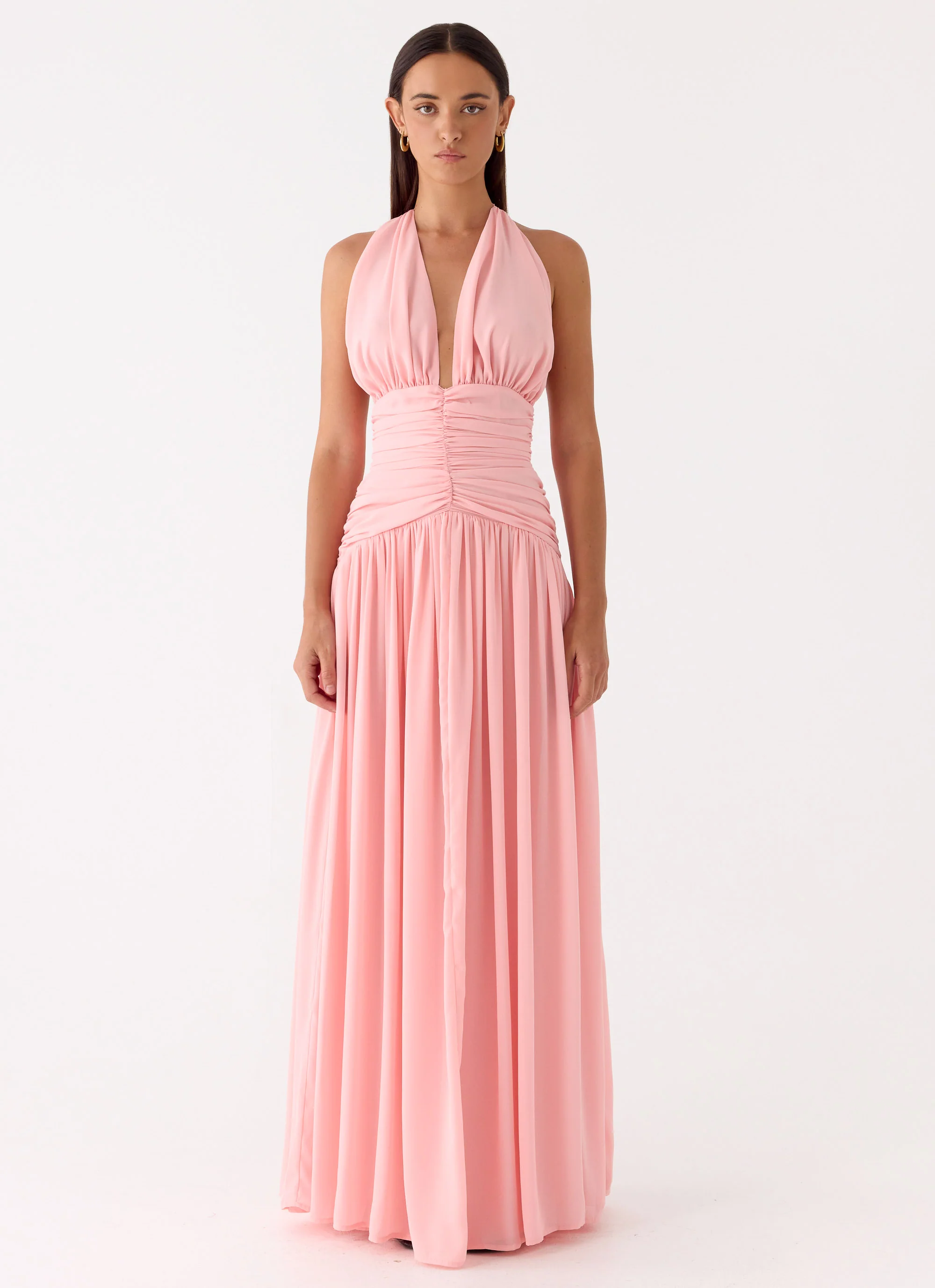 Jimena Maxi Dress - Peach