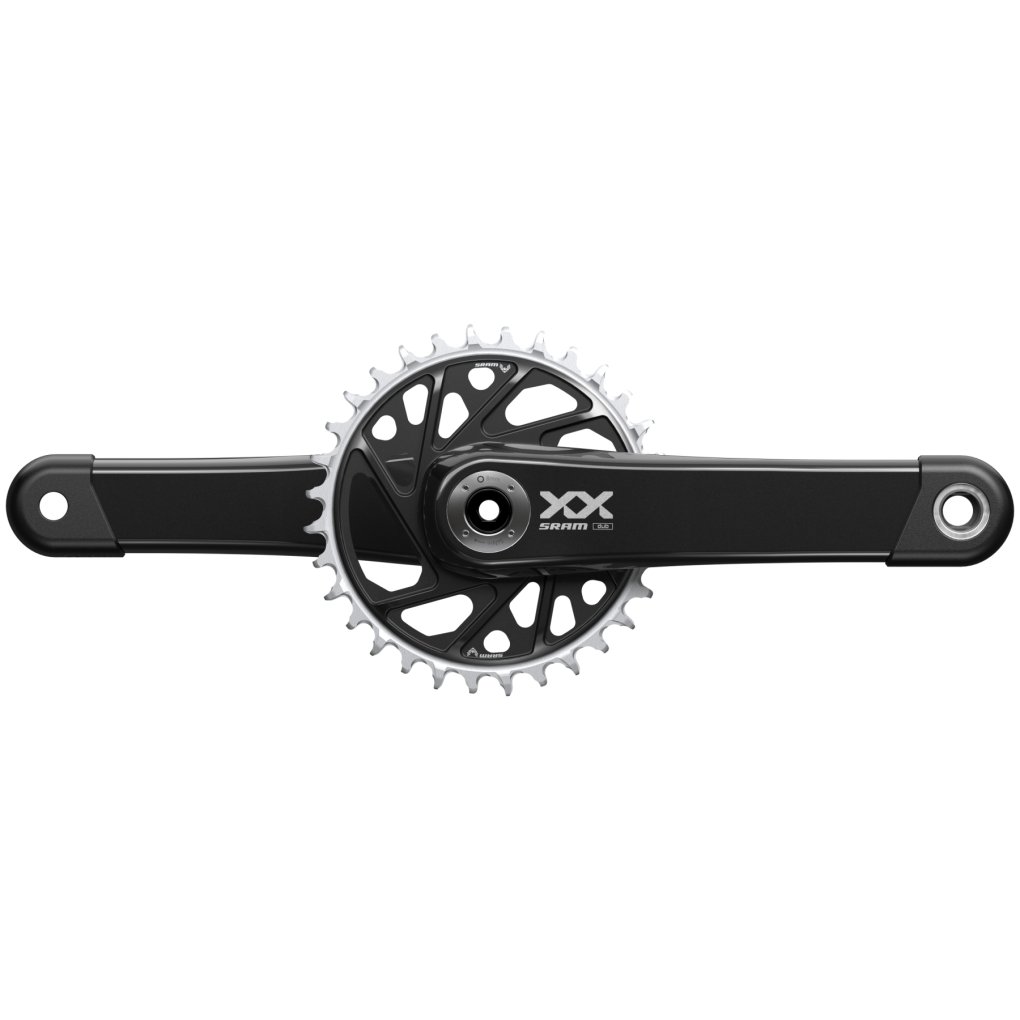 SRAM XX Eagle Crankset - Carbon | T-Type compatible | Wide | 1x12-speed | D1 - black