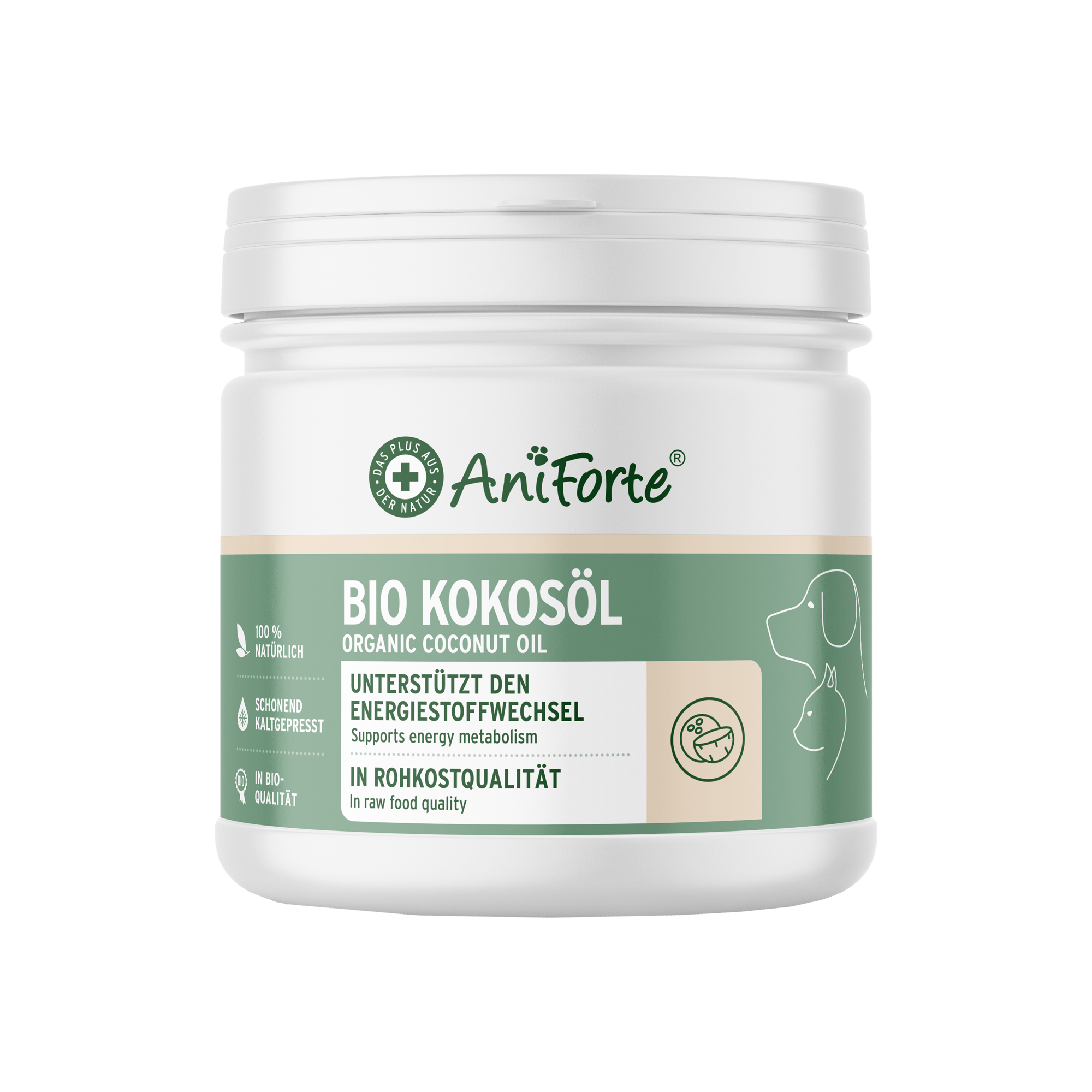 AniForte Organic Coconut Oil - 400 ml