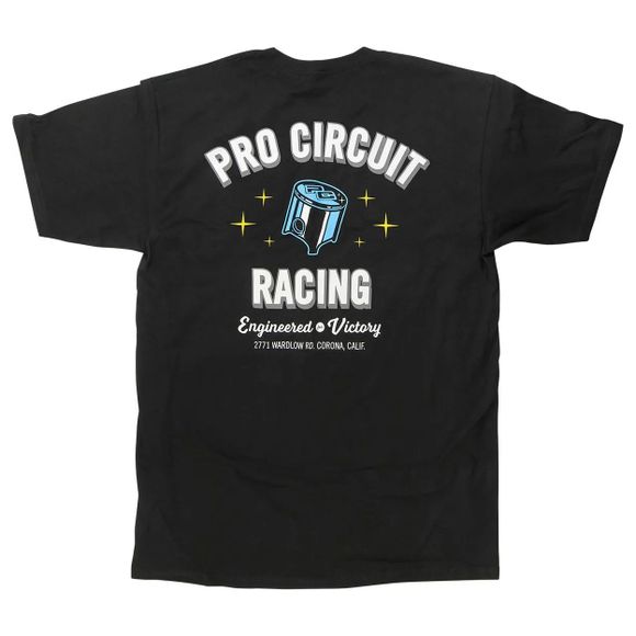 T -shirt short sleeves Pro Circuit - blackRef: PC0077