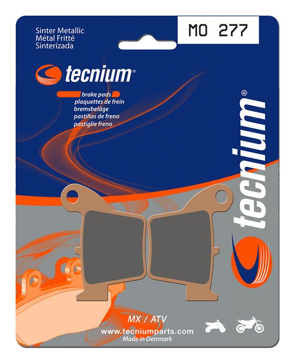 Tecnium MX/Quad sintered metal brake pads - MO277Ref: Te02304A / 1022870