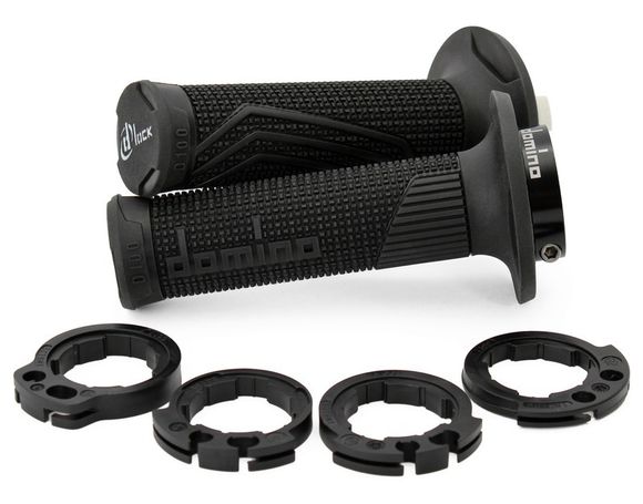 Poignées de guidon Domino D-Lock - 116mm UniverselRef : DO00099A / 1120742001