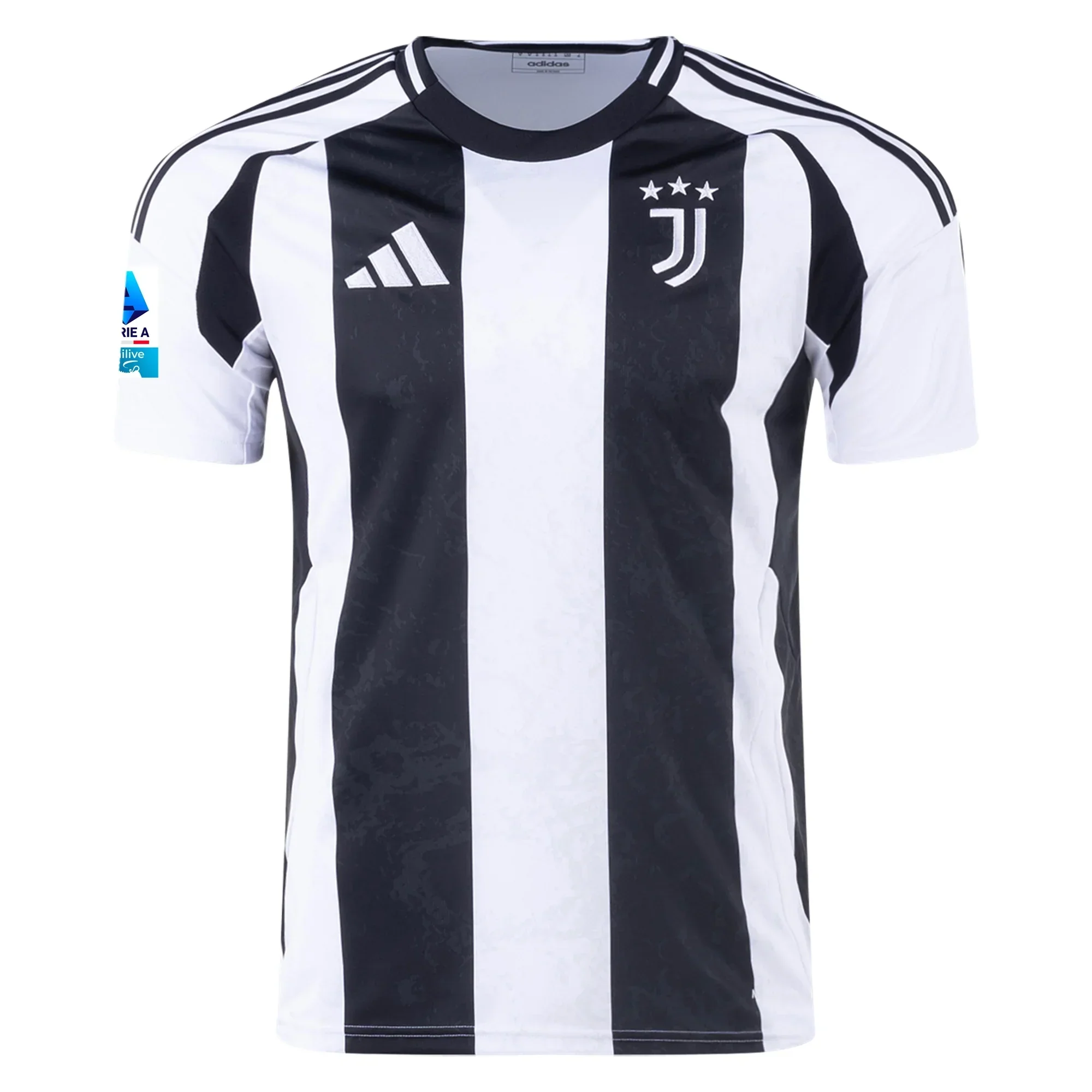 Juventus Weston McKennie Home Jersey w/ Serie A Patch 24/25 (White/Black)