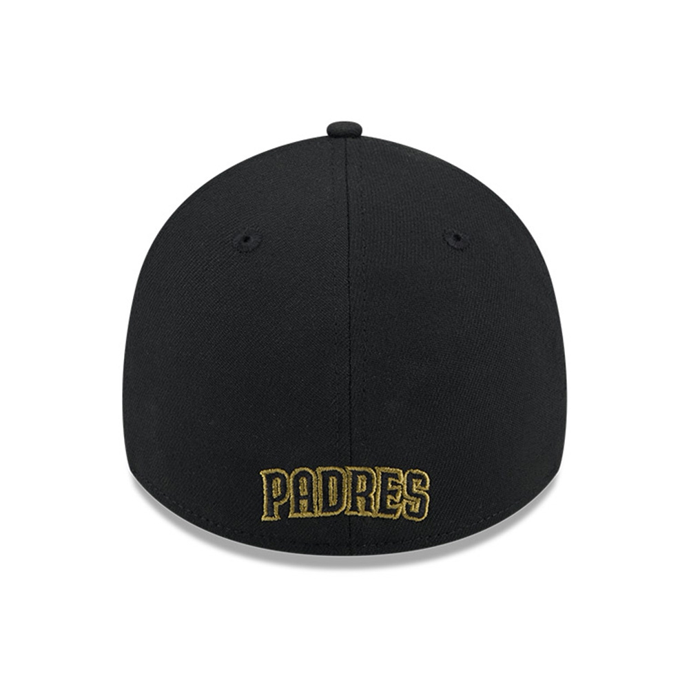 San Diego Padres 2024 MLB Armed Forces New Era 39THIRTY Flex Cap Black