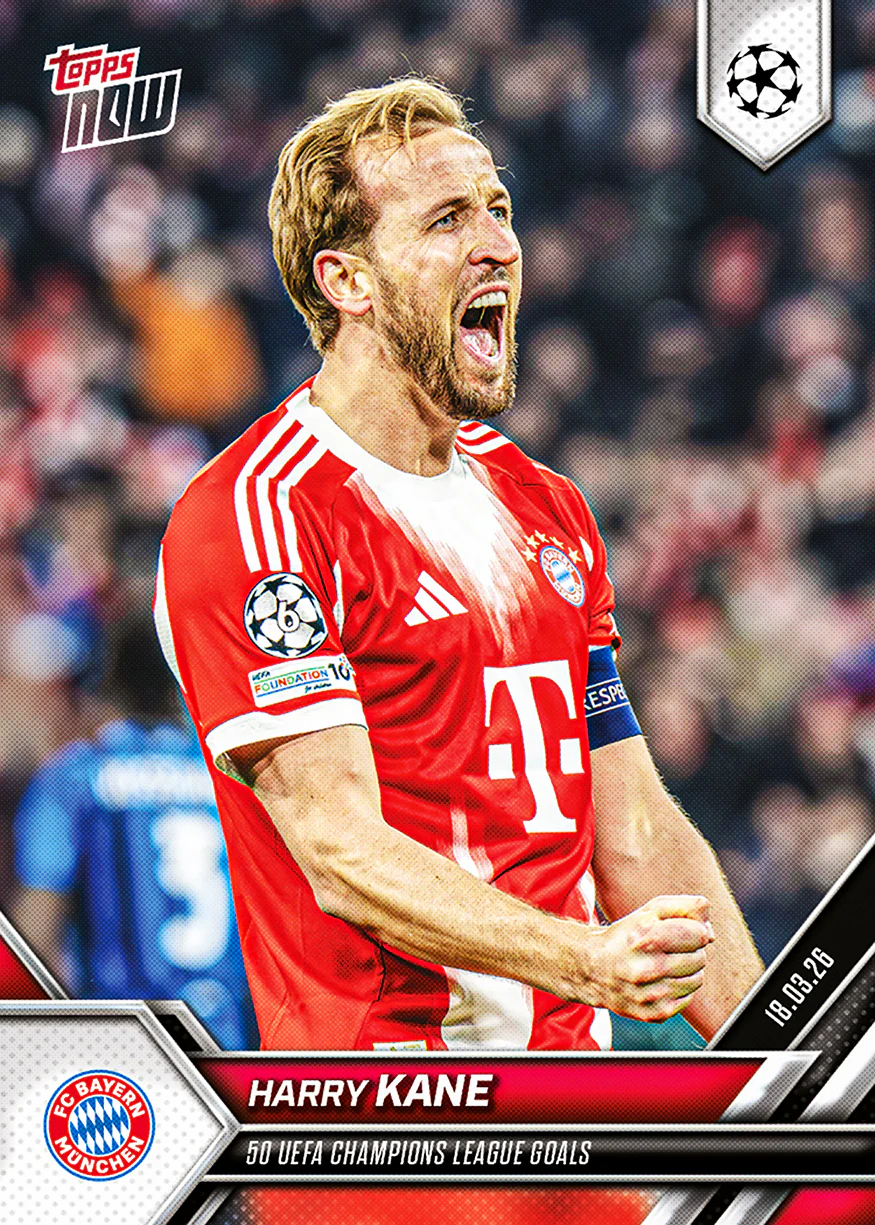Harry Kane - 2025-26 UCL Topps NOW® - Card 110