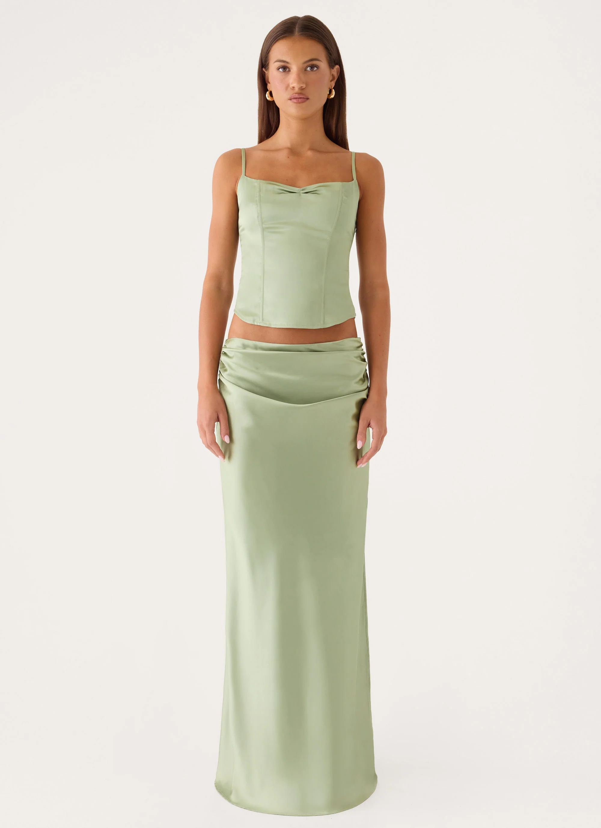 Belle Chime Bustier - Sage