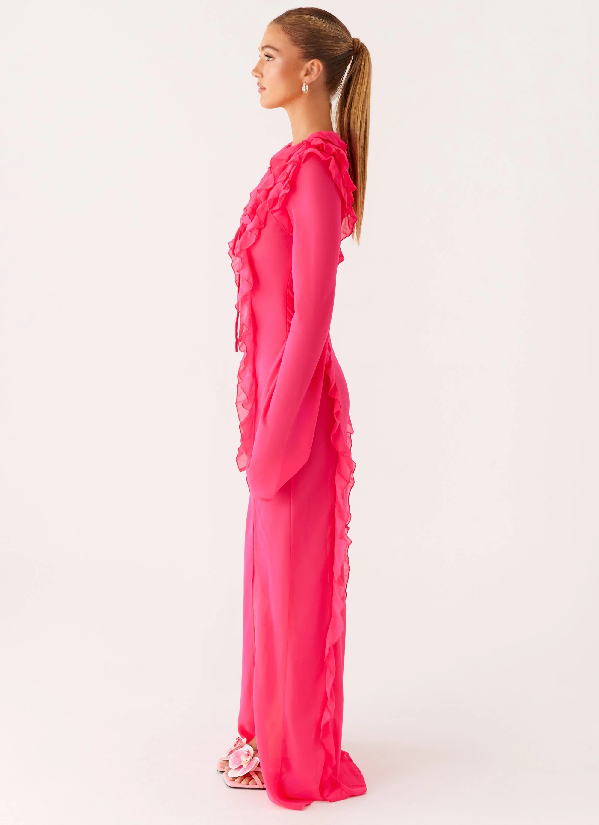 Charlize Maxi Dress - Pink