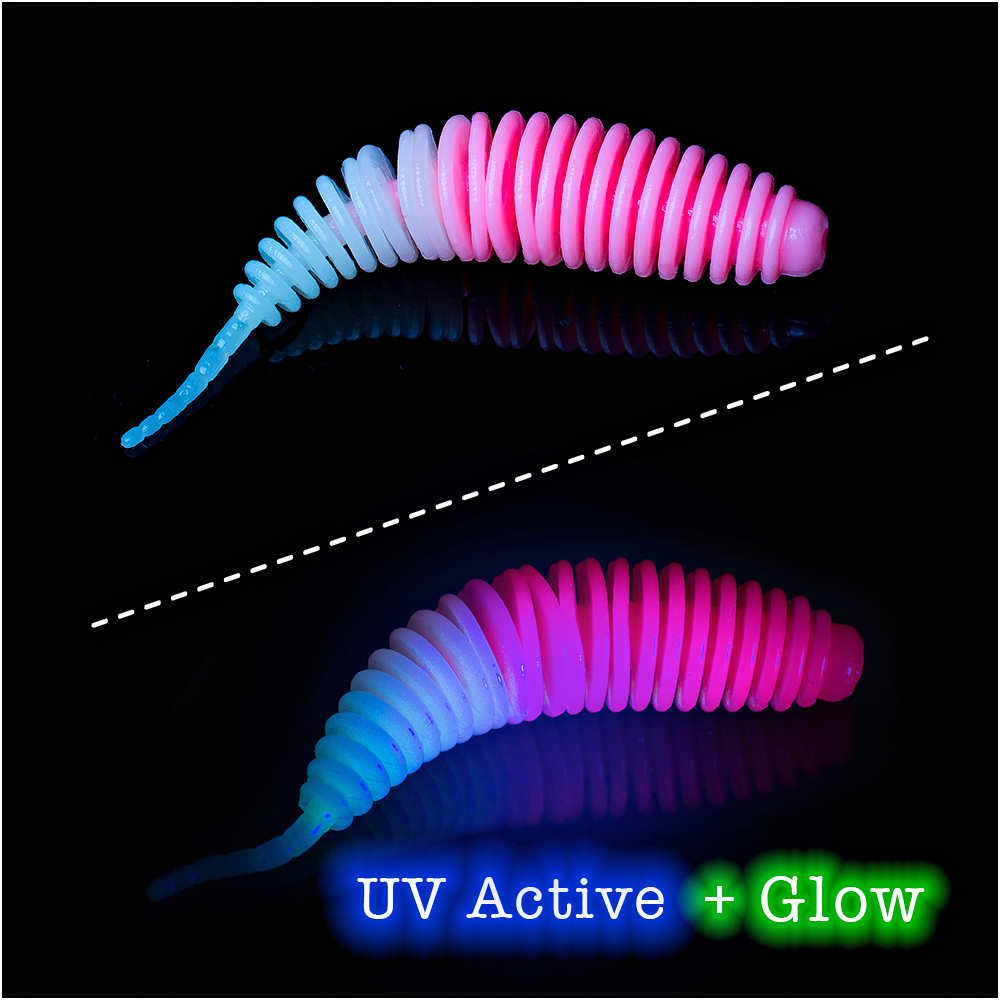 Trout Jara Soft Plastic Lure Mirax 50\/70 (531, Garlic, Bubblegum)