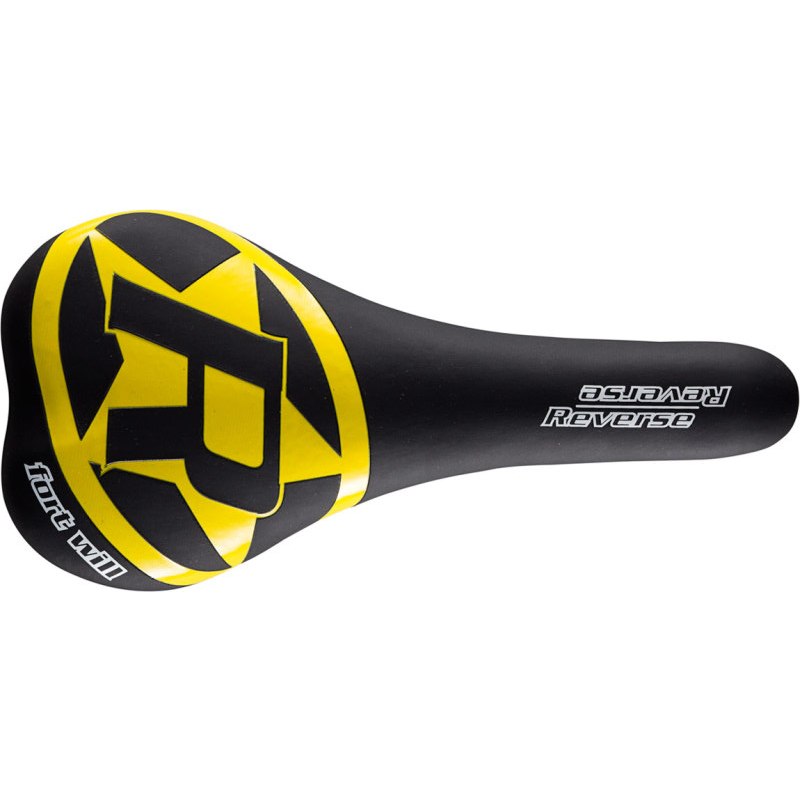 Reverse Components Fort Will Saddle CrMo Style - black / yellow