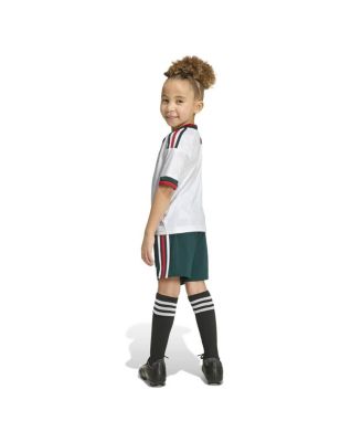 Toddler White Mexico National Team 2026 Away Replica Kit Set