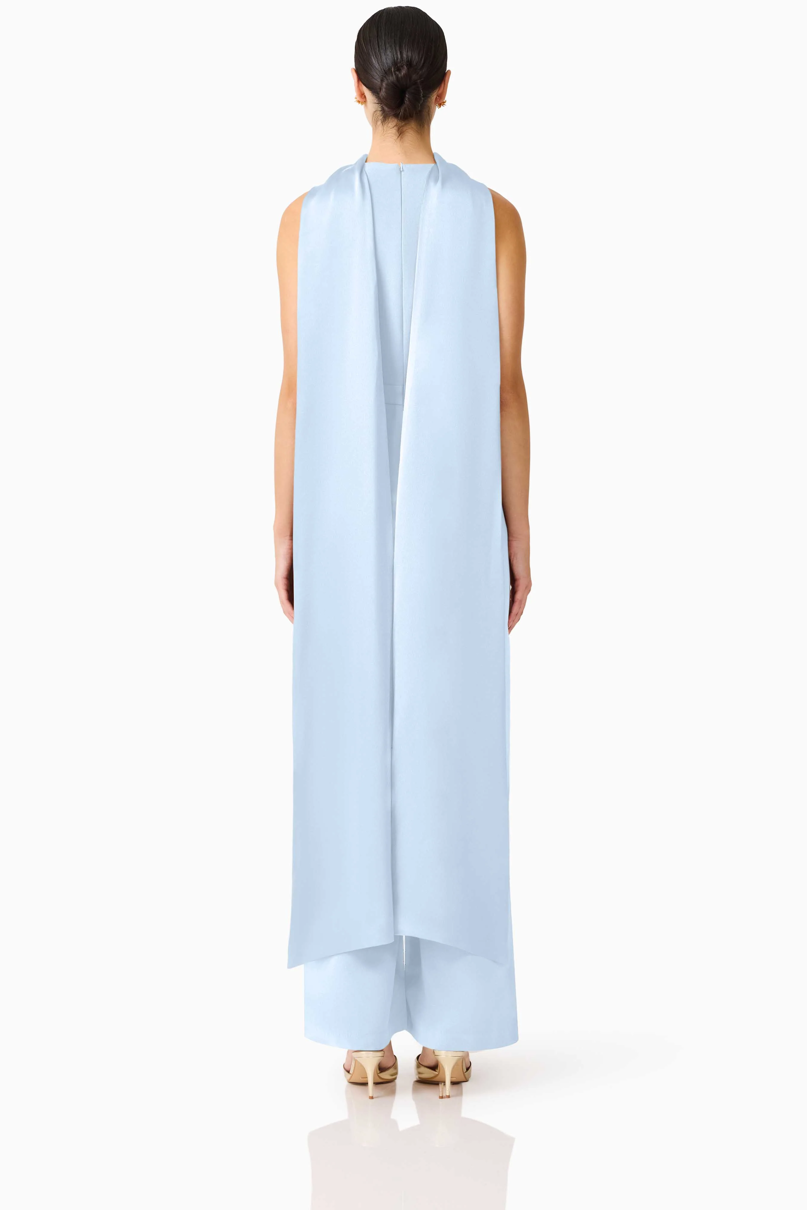 Anaya Wide Leg Jumpsuit in Blue