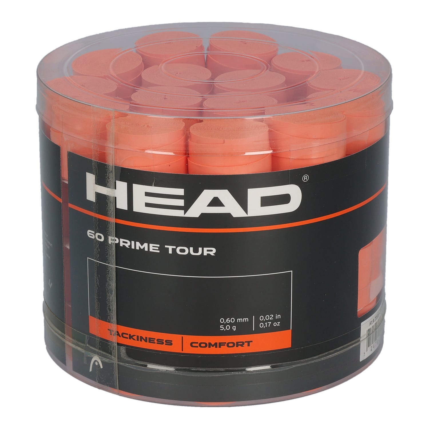 CUBE 60 PCS. OVERGRIPS Head PRIME TOUR 285661 SN