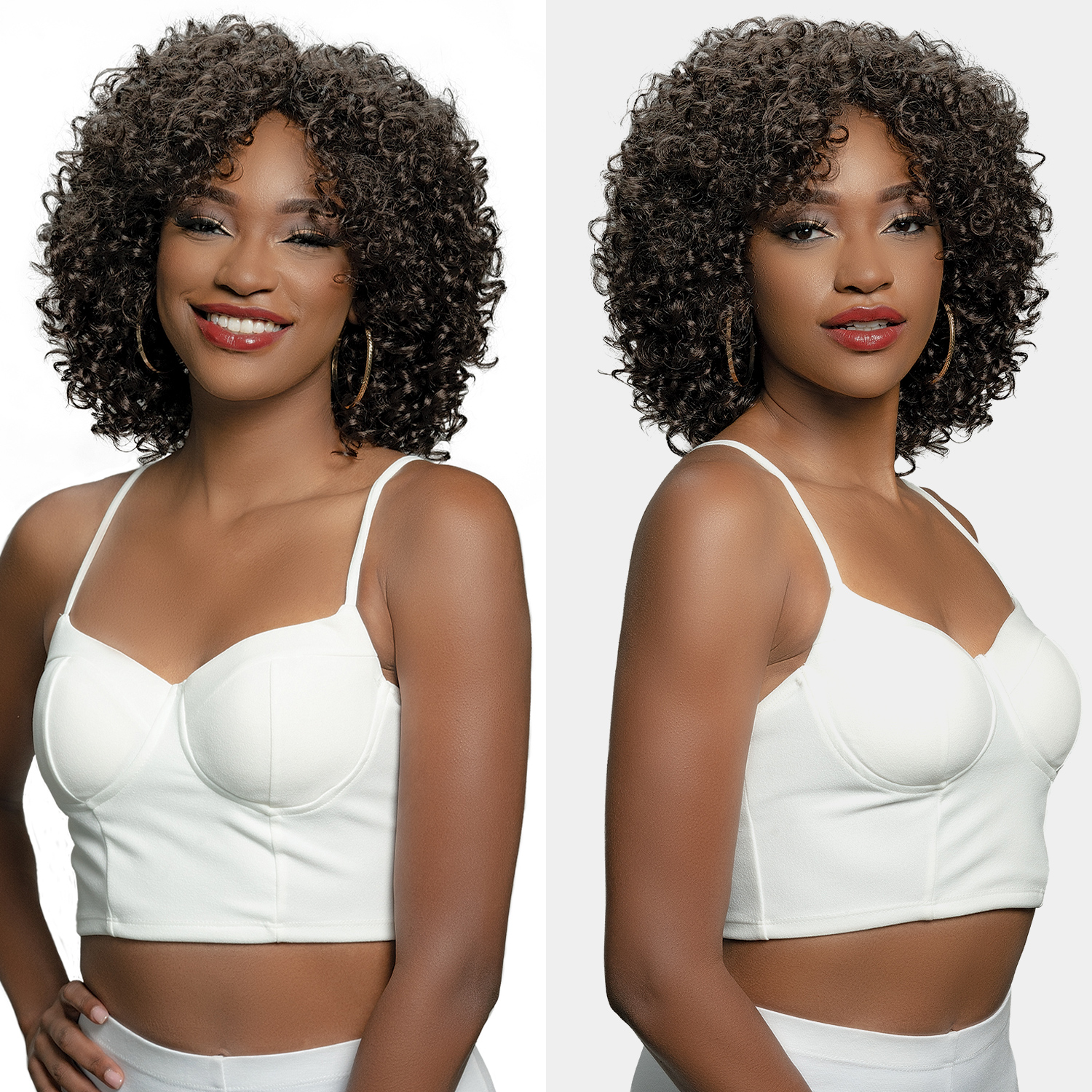 Natural Curly Wig Natural Kellen