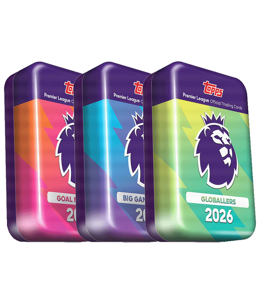 Topps Premier League 2026 - Debut Edition - Mega Tin Bundle (Online Exclusive)